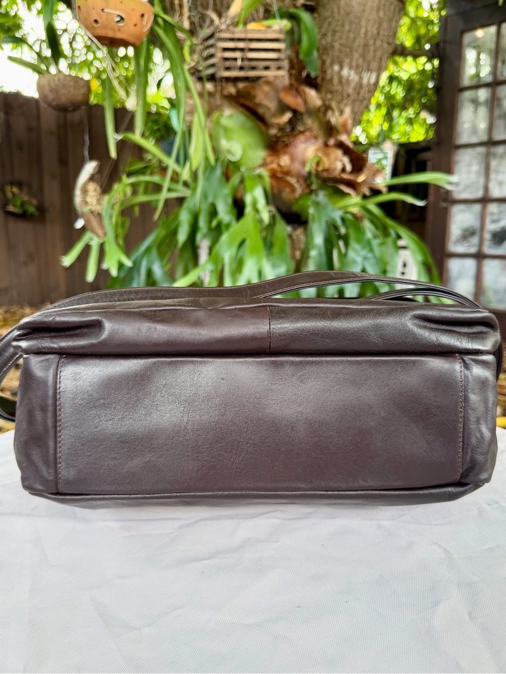 Authentic Bally Brown Leather Messenger Shoulder Bag Made in Italy + COA - Picture 14 of 16